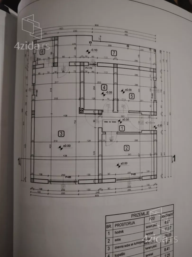 1-etažna kuća | 4zida
