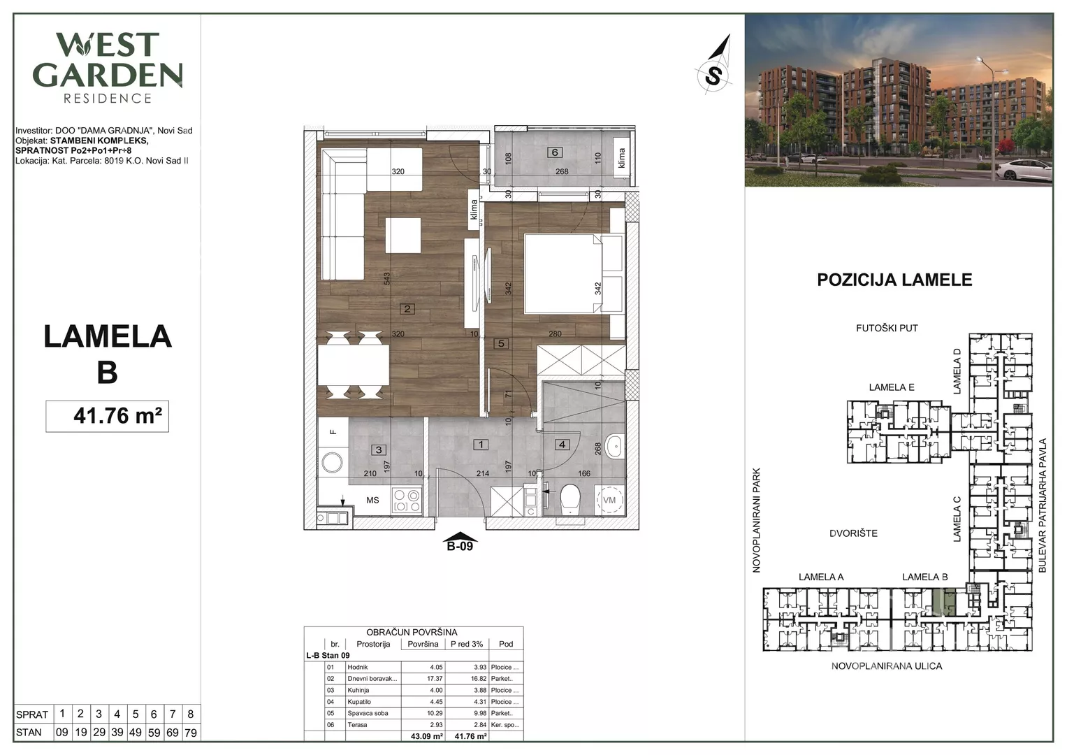 Dvosoban stan | 4zida