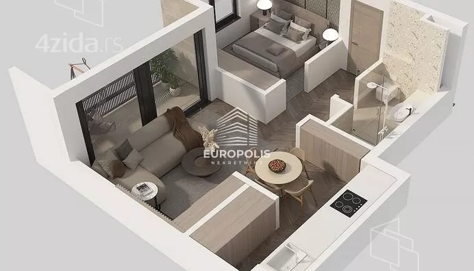 Dvosoban stan | 4zida