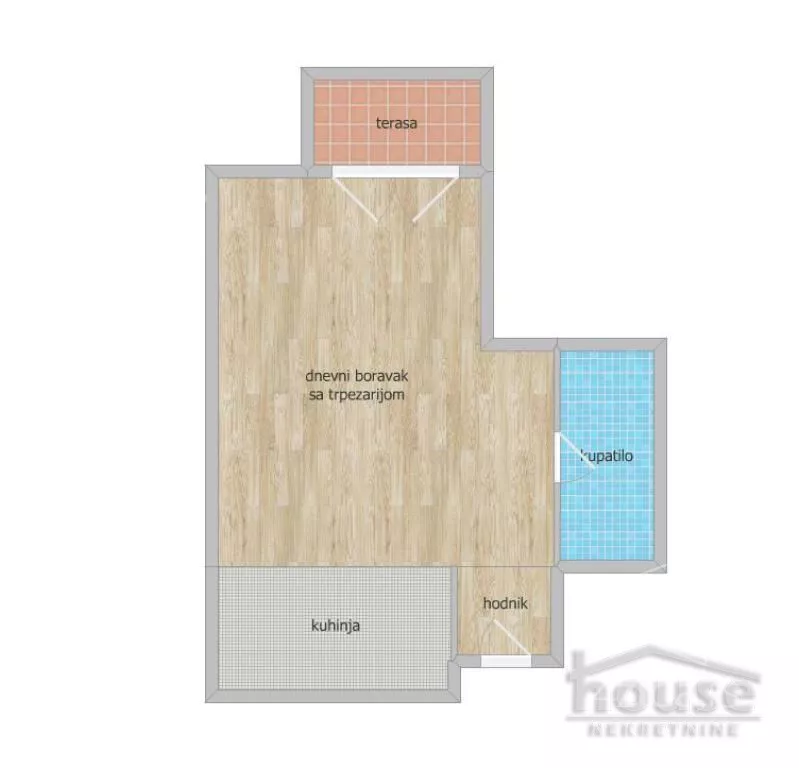 Jednosoban stan | 4zida