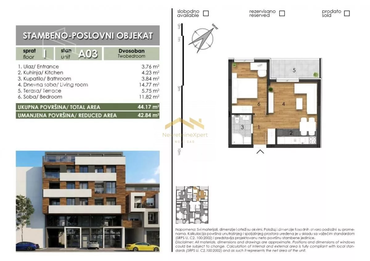 Dvosoban stan | 4zida