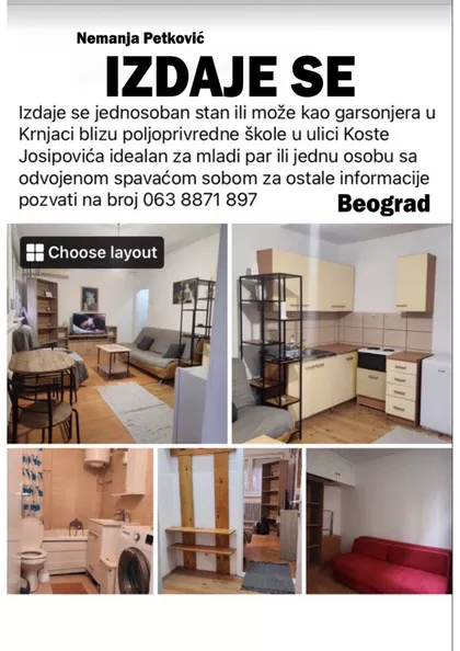 Koste Josipovića 7 | 4zida.rs