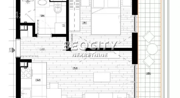 Jednoiposoban stan | 4zida