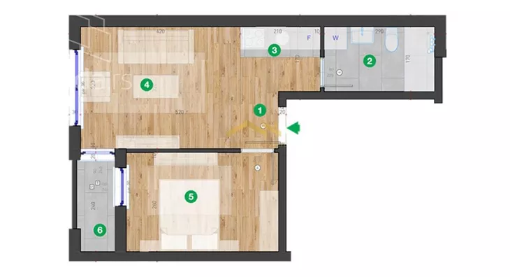 Dvosoban stan | 4zida