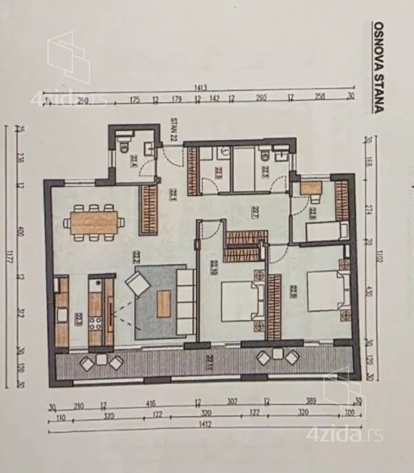 Četvorosoban stan | 4zida
