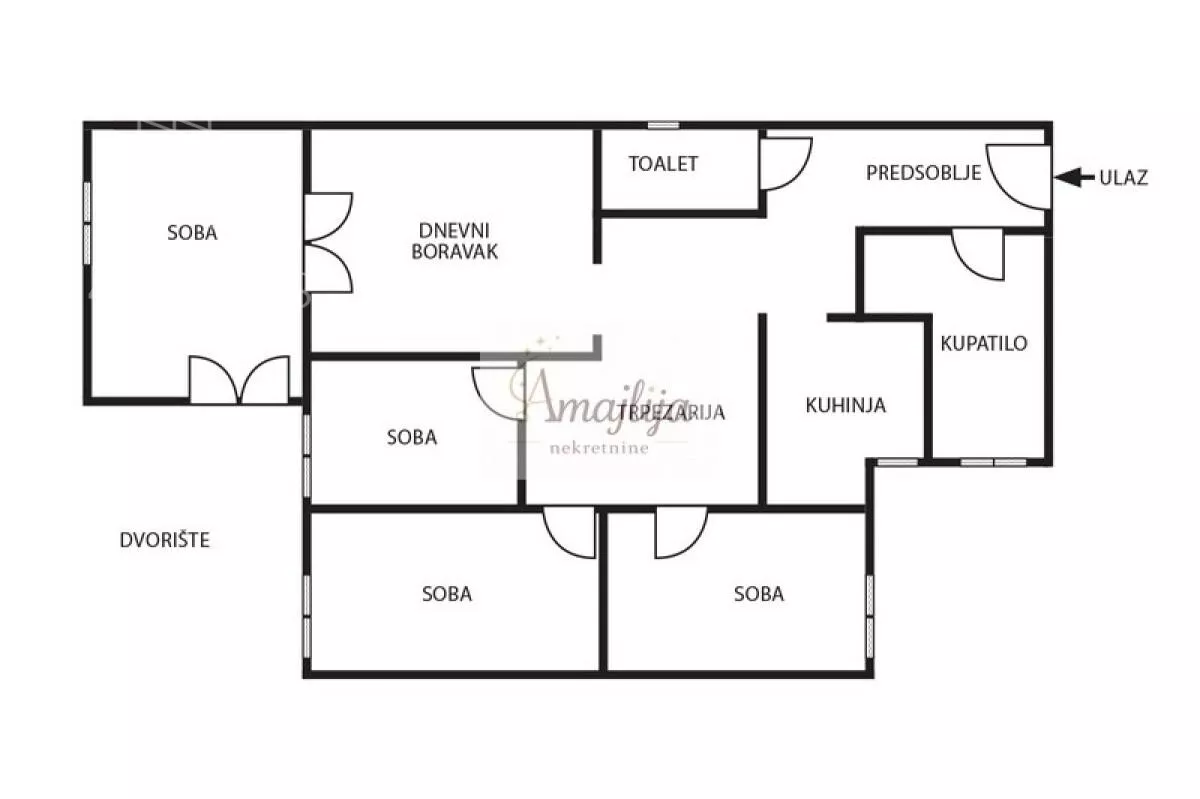 Petosoban stan | 4zida