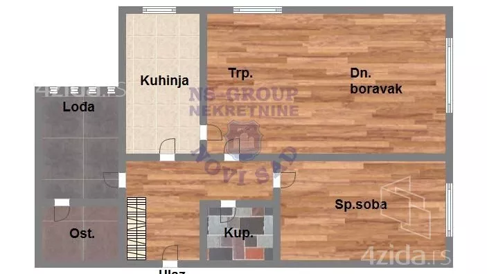 Dvosoban stan | 4zida