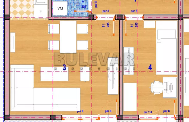 Jednoiposoban stan | 4zida