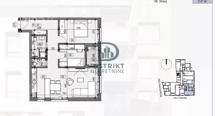 Dvoiposoban stan | 4zida