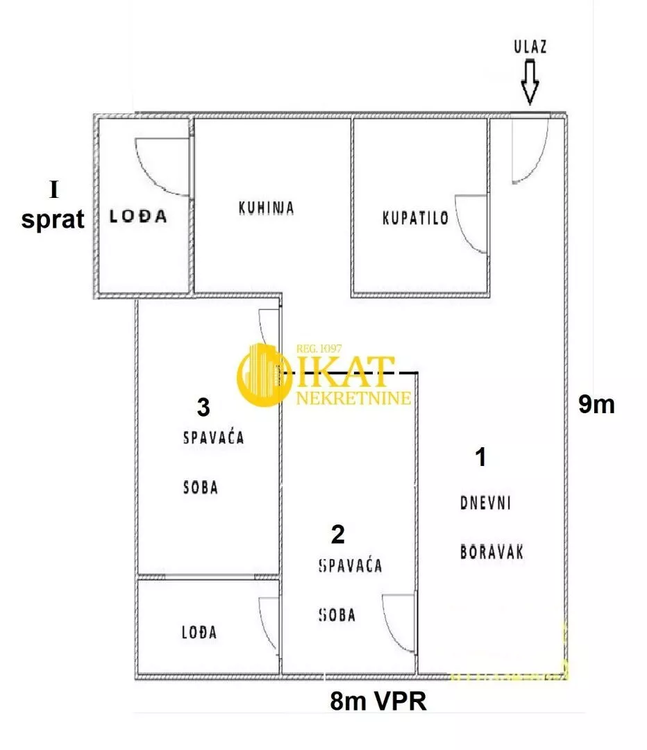 Trosoban stan | 4zida
