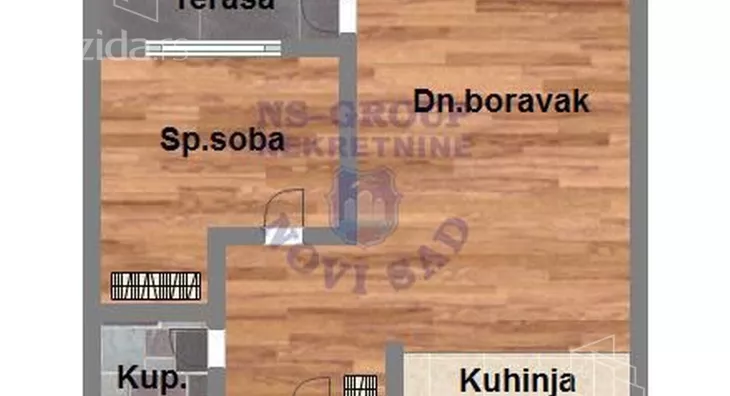 Dvosoban stan | 4zida