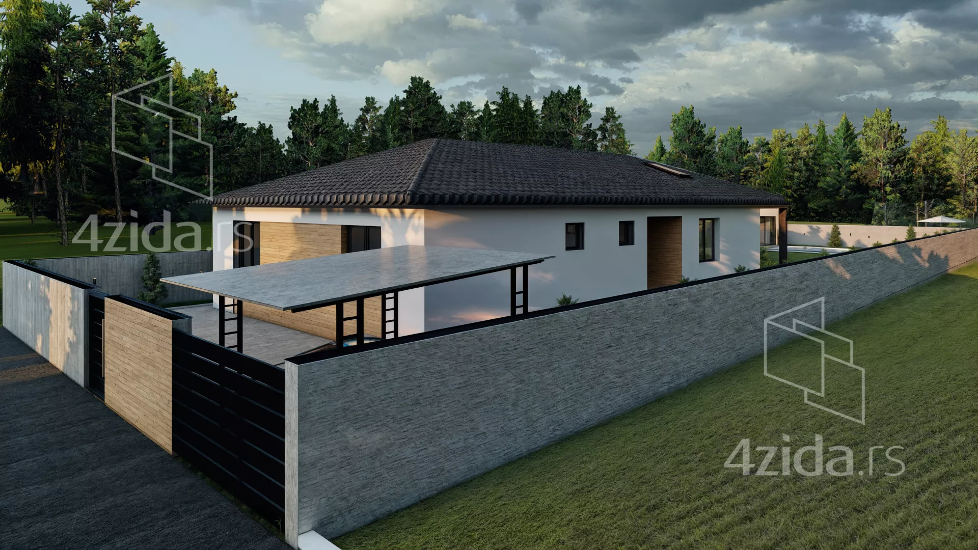 1-etažna kuća | 4zida