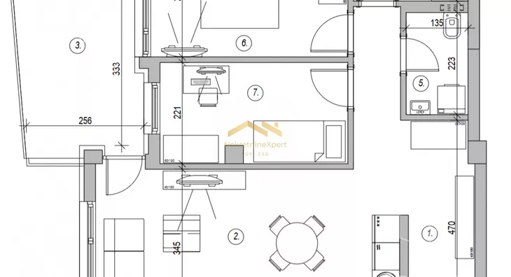 Trosoban stan | 4zida