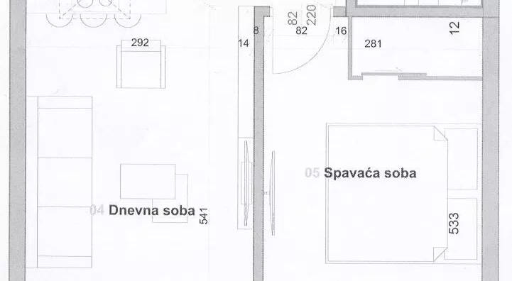 Jednoiposoban stan | 4zida