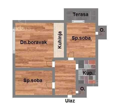 Dvoiposoban stan | 4zida
