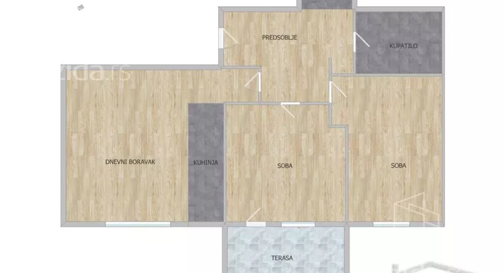 Dvoiposoban stan | 4zida