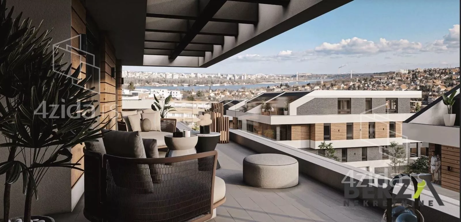 Četvoroiposoban stan | 4zida