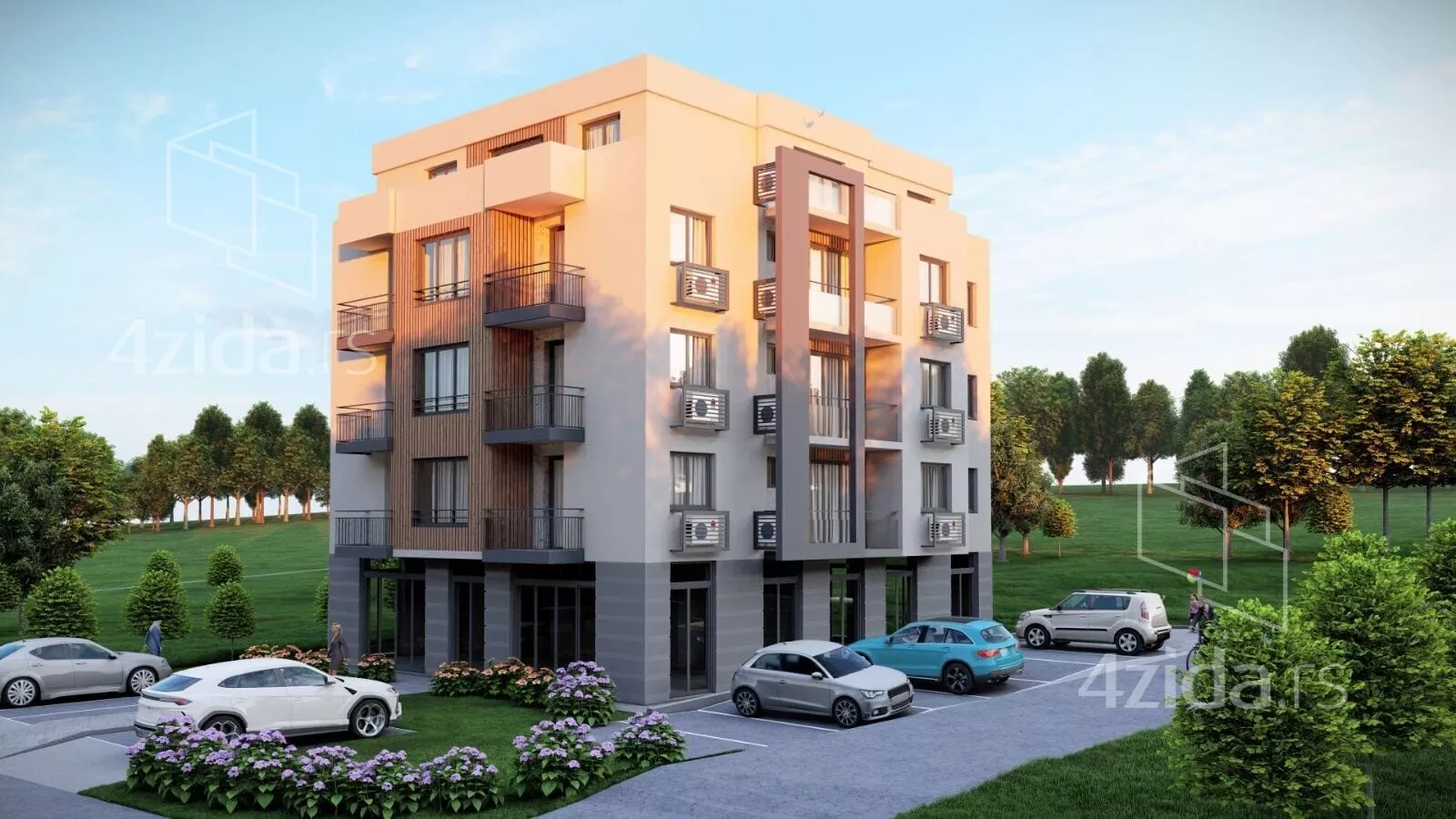 Jednoiposoban stan | 4zida