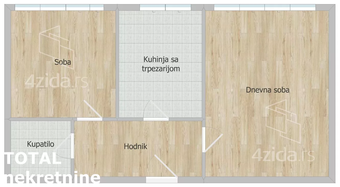 Dvosoban stan | 4zida