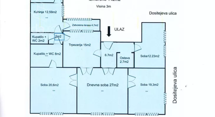 Petosoban stan | 4zida
