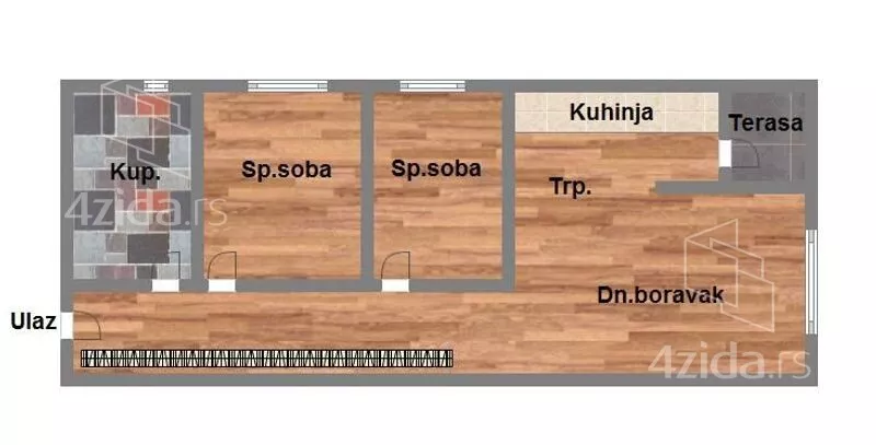 Dvoiposoban stan | 4zida