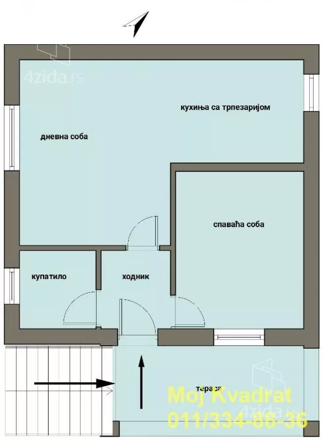 Dvosoban stan | 4zida