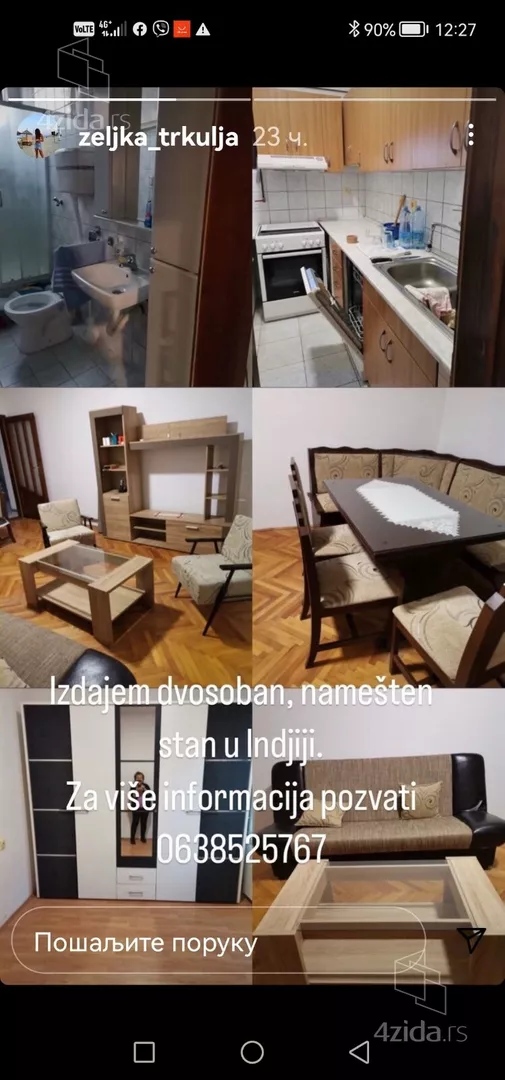 Jednoiposoban stan | 4zida