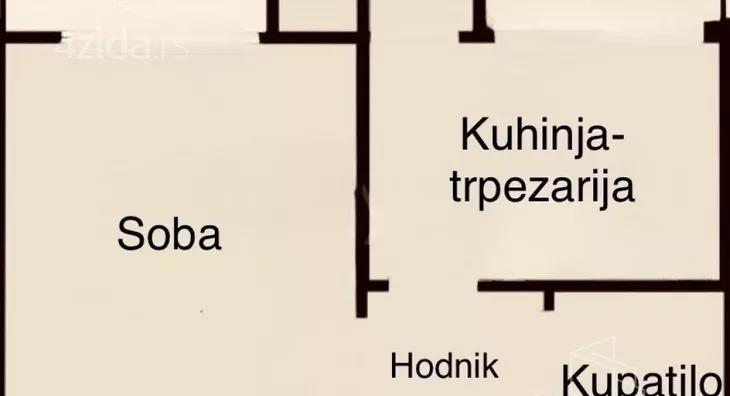 Jednosoban stan | 4zida