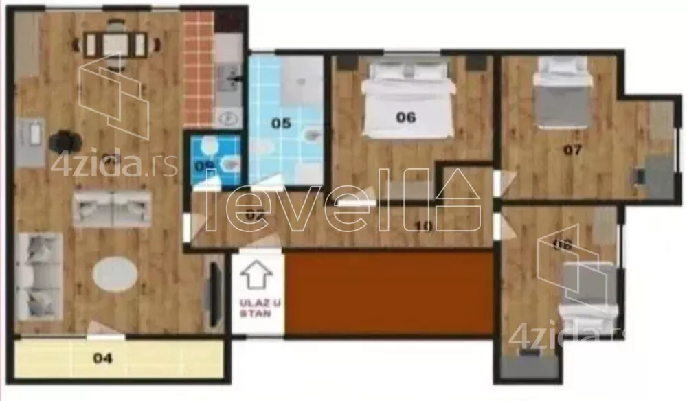 Četvorosoban stan | 4zida