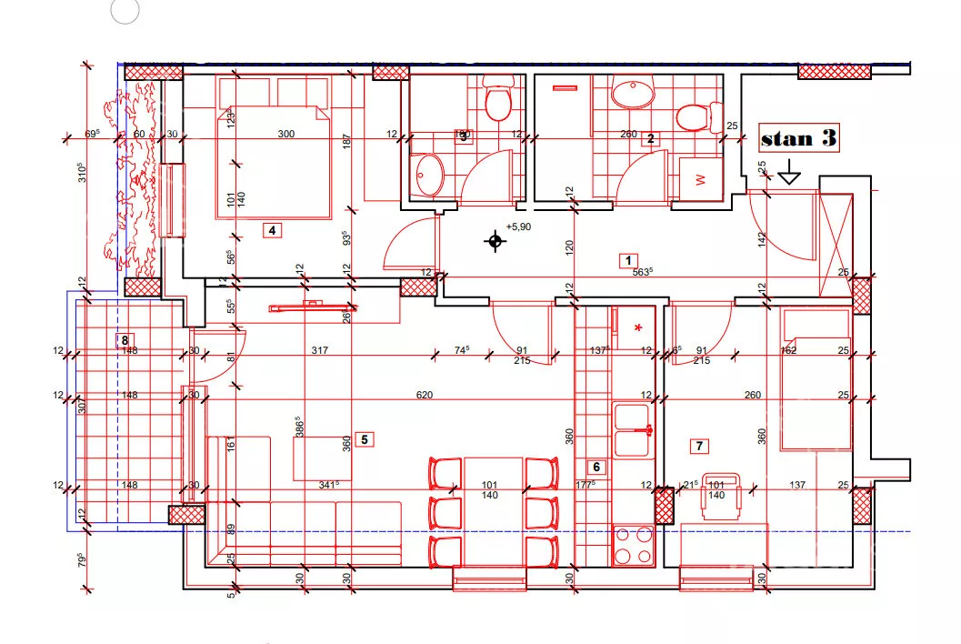 Dvoiposoban stan | 4zida