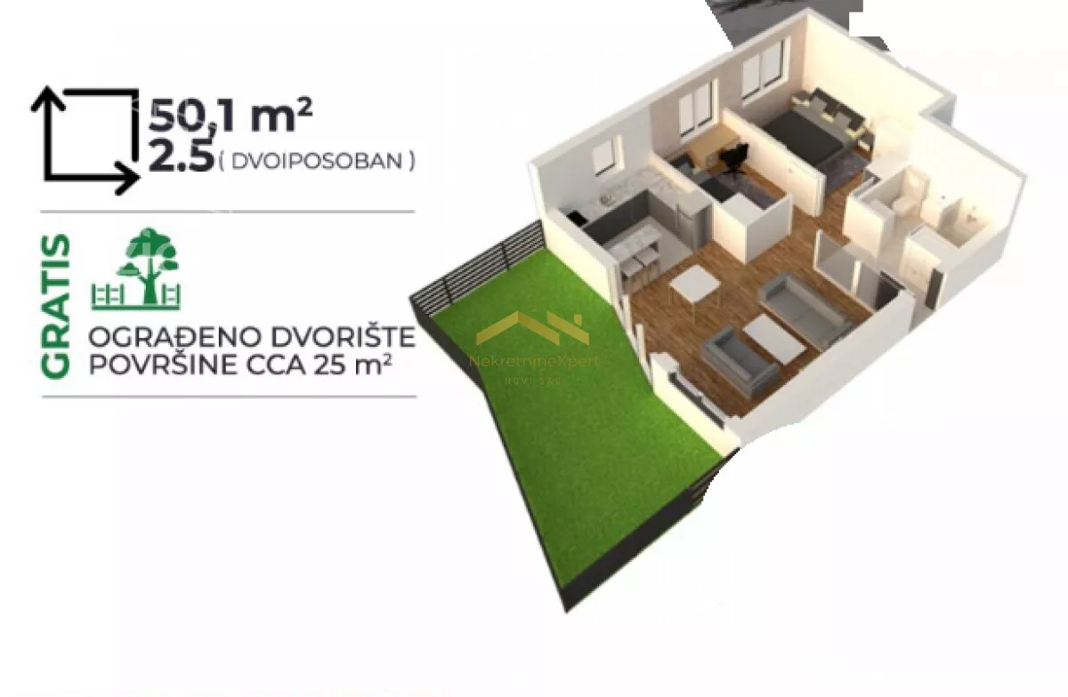 Dvoiposoban stan | 4zida