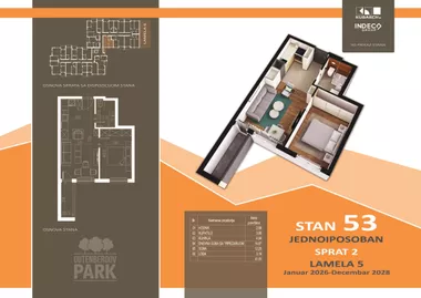 Ugao Partizanskih baza i Gutenbergove | 4zida.rs