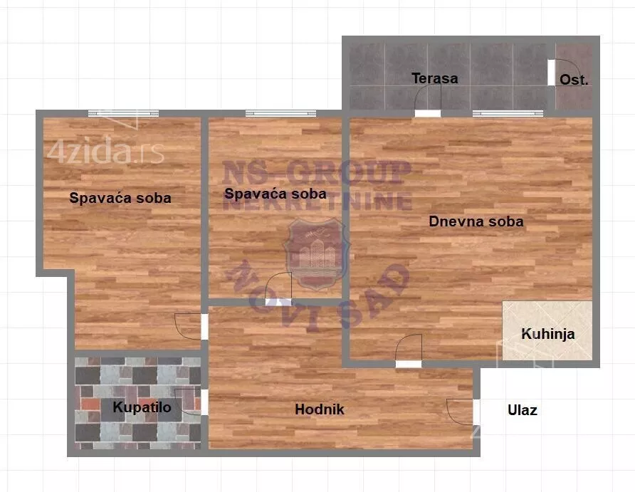 Dvosoban stan | 4zida