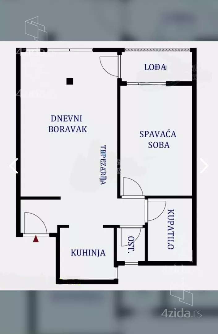 Dvosoban stan | 4zida