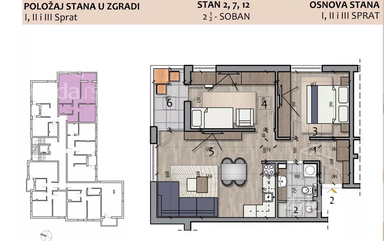 Dvoiposoban stan | 4zida
