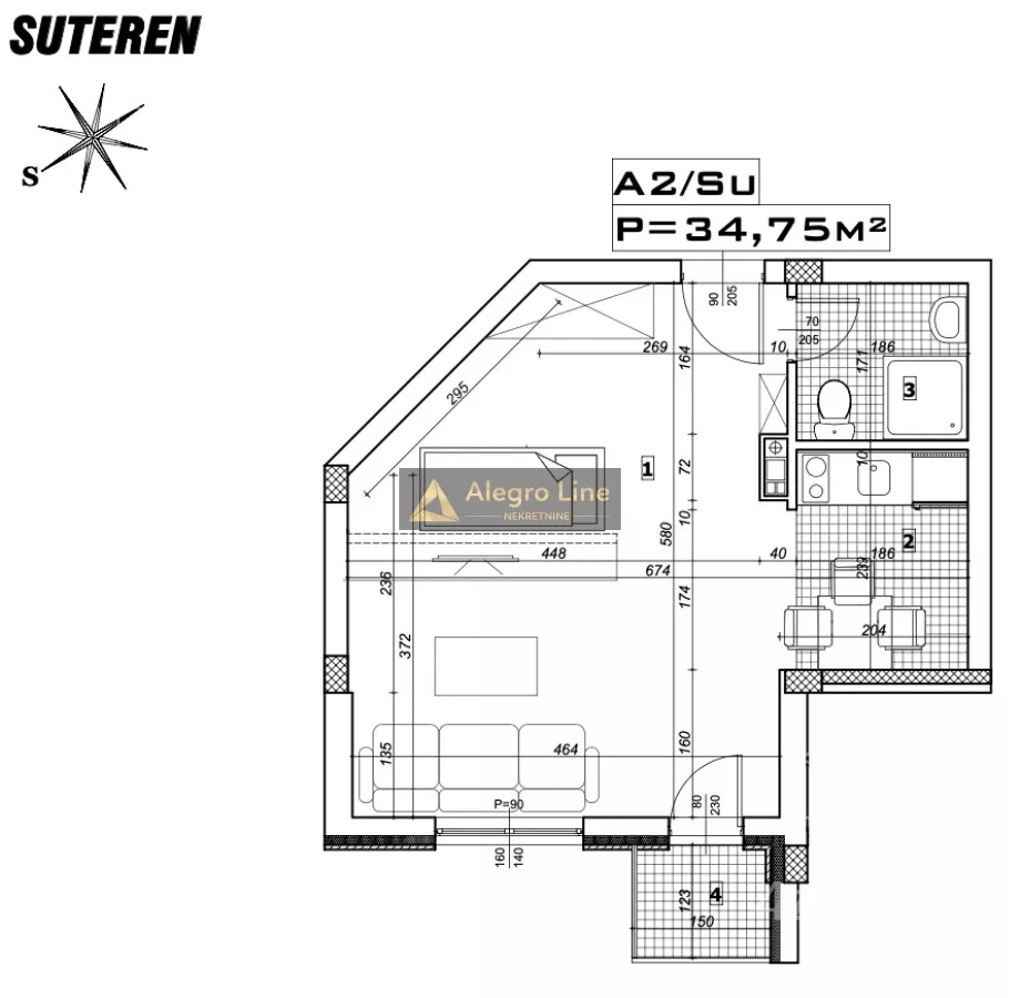 Garsonjera | 4zida