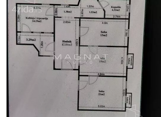 Trosoban stan | 4zida