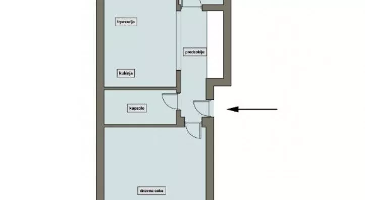 Jednosoban stan | 4zida