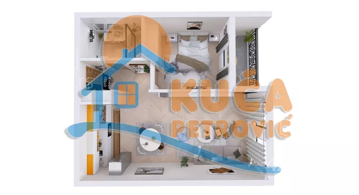 Dvosoban stan | 4zida