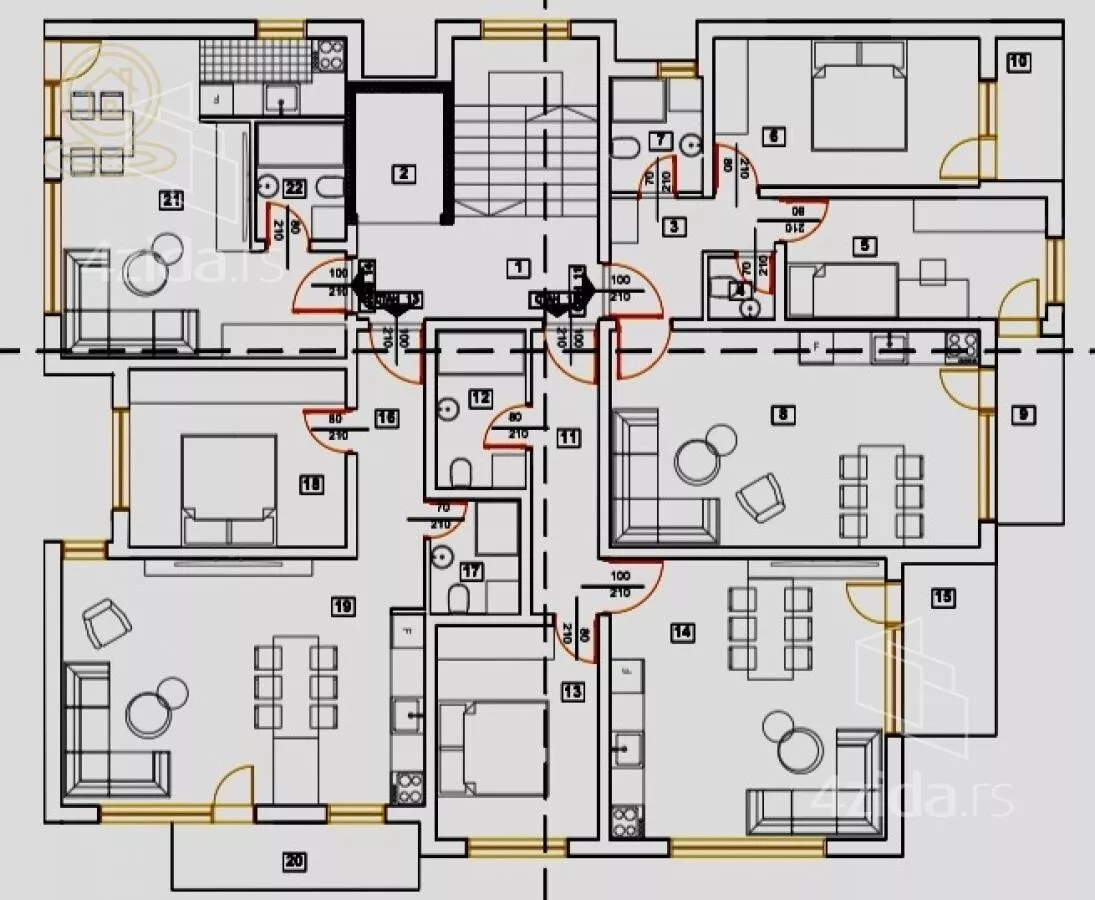 Dvosoban stan | 4zida