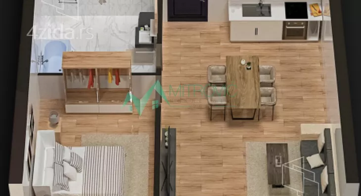 Dvosoban stan | 4zida