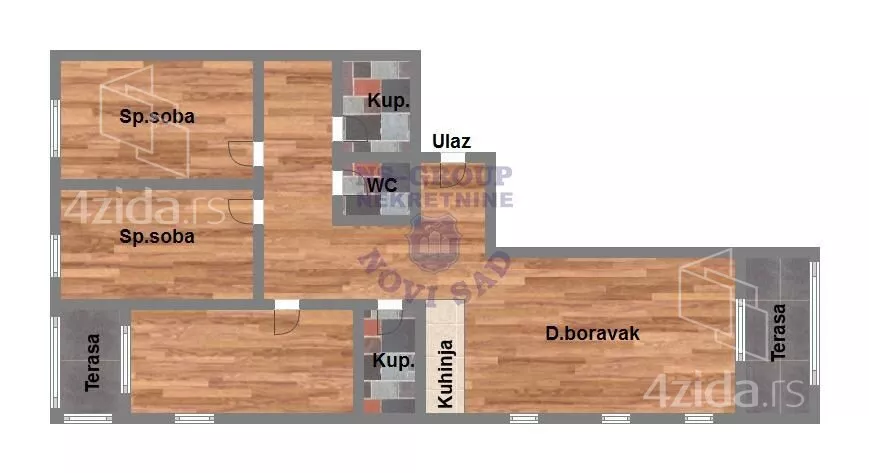 Četvorosoban stan | 4zida