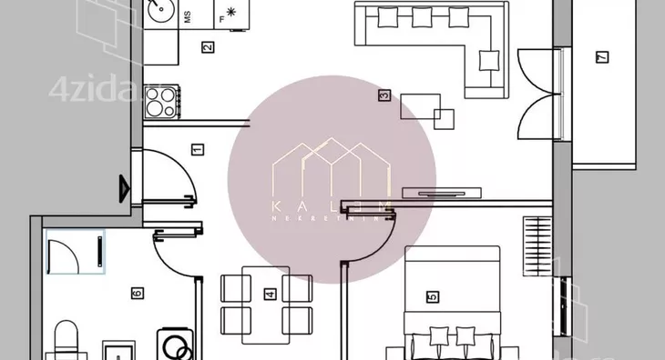 Dvosoban stan | 4zida