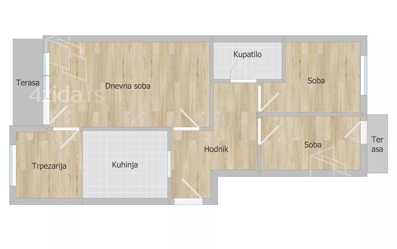 Dvoiposoban stan | 4zida