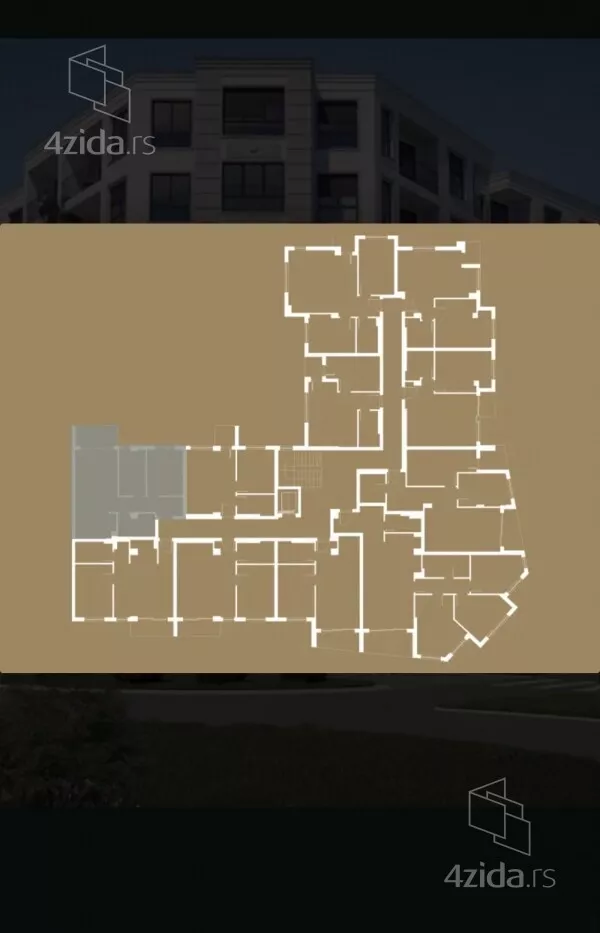 Trosoban stan | 4zida