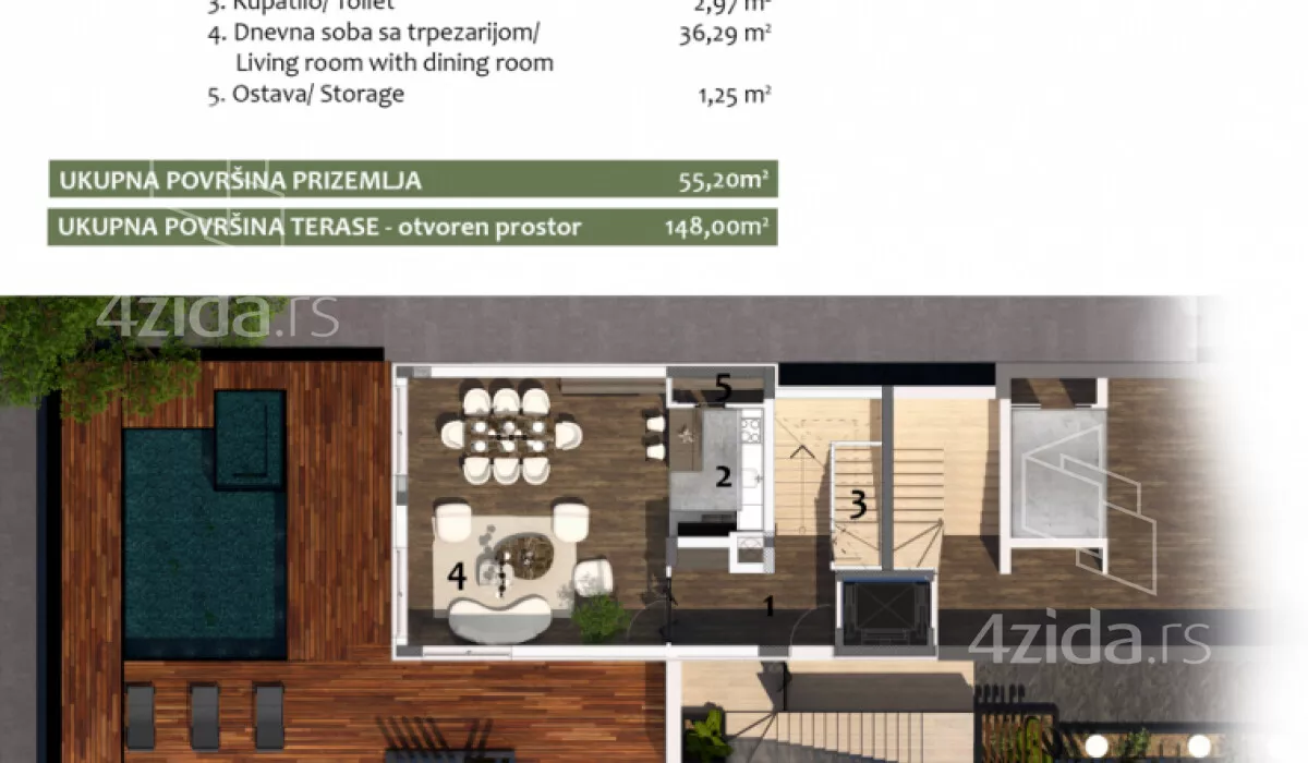 Četvorosoban stan | 4zida