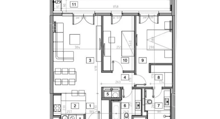 Trosoban stan | 4zida