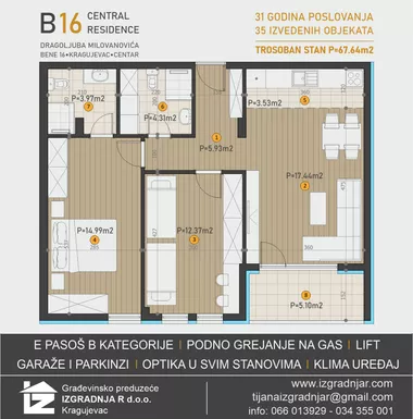 Dragoljuba Milovanovića Bene 16, 18