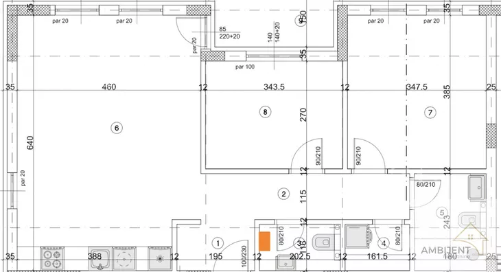Trosoban stan | 4zida