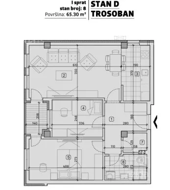 Dvoiposoban stan | 4zida